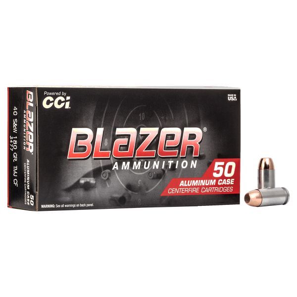 CCI Blazer Clean-Fire .40 S&W Handgun Ammo