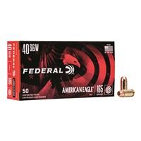 Federal American Eagle, .40 S&W, FMJ, 165 Grain, 1,000 Rounds