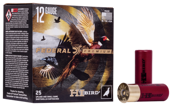 Federal Premium Hi-Bird 12-Ga. Shotshells - 12-Gauge - #6 Shot - 2.75" - 250 Rounds