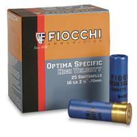 Fiocchi Field Dynamics Upland Game, 16 Gauge, 2 3/4", 1 1/8 oz., 25 Rounds