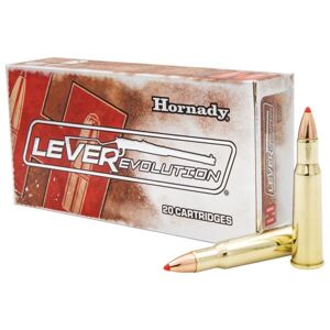 Hornady LEVERevolution Rifle Ammo - .45-70 Government Caliber - 325 Grain - 20 Rounds