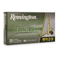 Remington Core-Lokt Tipped, .308 Win., Polymer Tip, 180 Grain, 20 Rounds