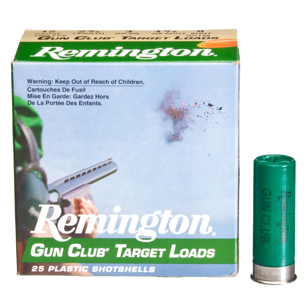 Remington Gun Club Target Loads - 12 Ga. - #8 Shot - 250 Rounds