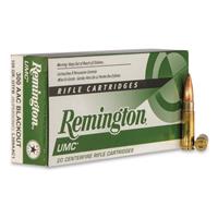 Remington UMC, .300 AAC Blackout, FMJ, 220 Grain, 20 Rounds