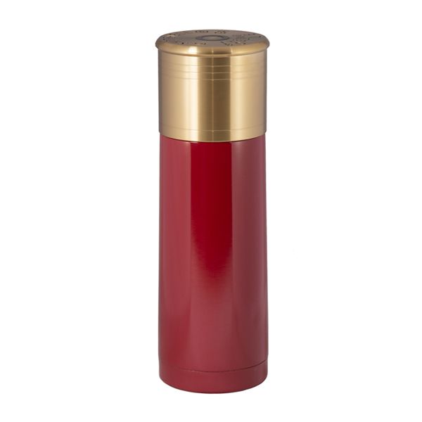 Stansport 12-Gauge Shotshell Thermo Bottle - Red