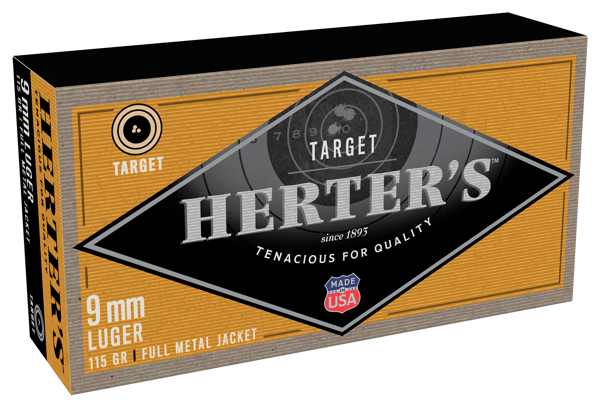 Herter's Target Handgun Ammo - 10mm - 180 Grain