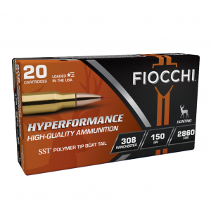 FIOCCHI Hyperformance .308 Win 150Gr SST 200rd Case Ammo (308HSA-CASE)