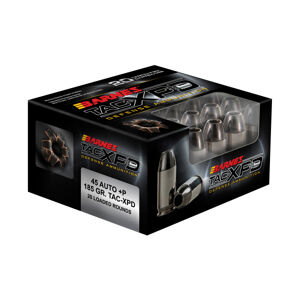Barnes TAC-XPD Personal and Home Defense Ammo - .357 Magnum - 20 rounds