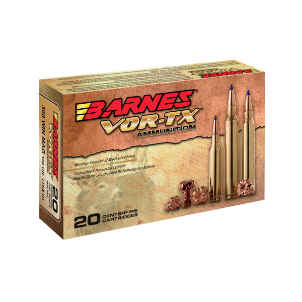 Barnes VOR-TX Centerfire Rifle Ammo - .300 AAC Blackout - 110 Grain