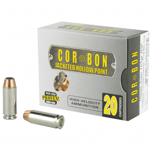 CorBon Self Defense, 10MM, 165 Grain, Jacketed Hollow Point, 20 Round Box 10165