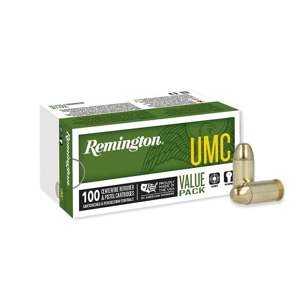 Remington UMC .45 ACP 230 Grain FMJ Handgun Ammo - 100 Rounds