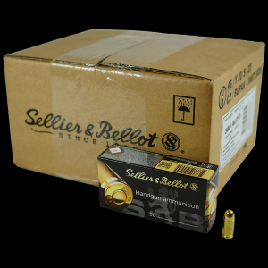 Sellier & Bellot Pistol & Revolver Ammo .380 ACP 92 Gr FMJ 955fps 1000 ...