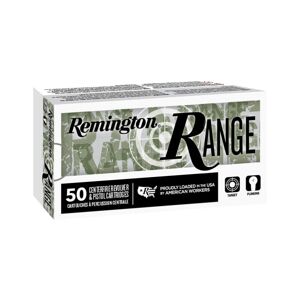 Remington Range 9mm Luger 115 Grain FMJ Ammo - 50 Rounds