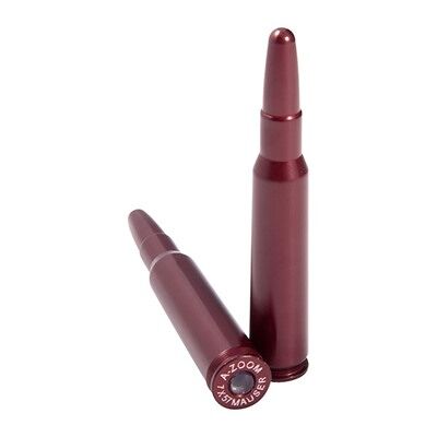 A-Zoom Ammo Snap Cap Dummy Rounds - 7x57mm Mauser Snap Caps 2/Pack