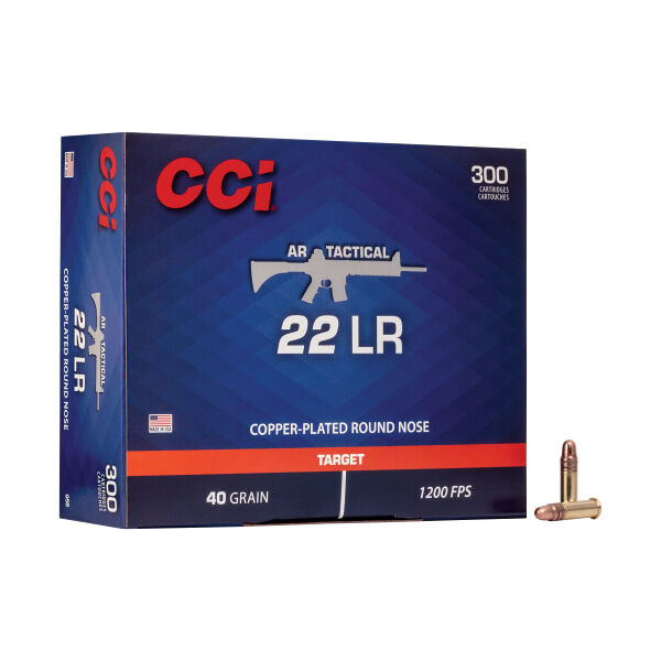 CCI Tactical .22 LR 40 Grain Rimfire Ammo