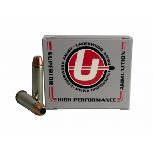 Underwood Ammo XTP Jacketed Hollow Point Handgun Ammunition 357 Mag 158gr JHP 1500 fps 20/ct